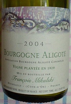 051020 Francois Mikulski Bourgogne Aligote 2004.jpg